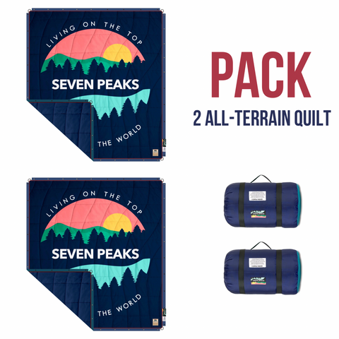 Pack 2 All-Terrain-Bettdecken