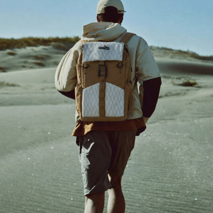 Only backpack Camel brown