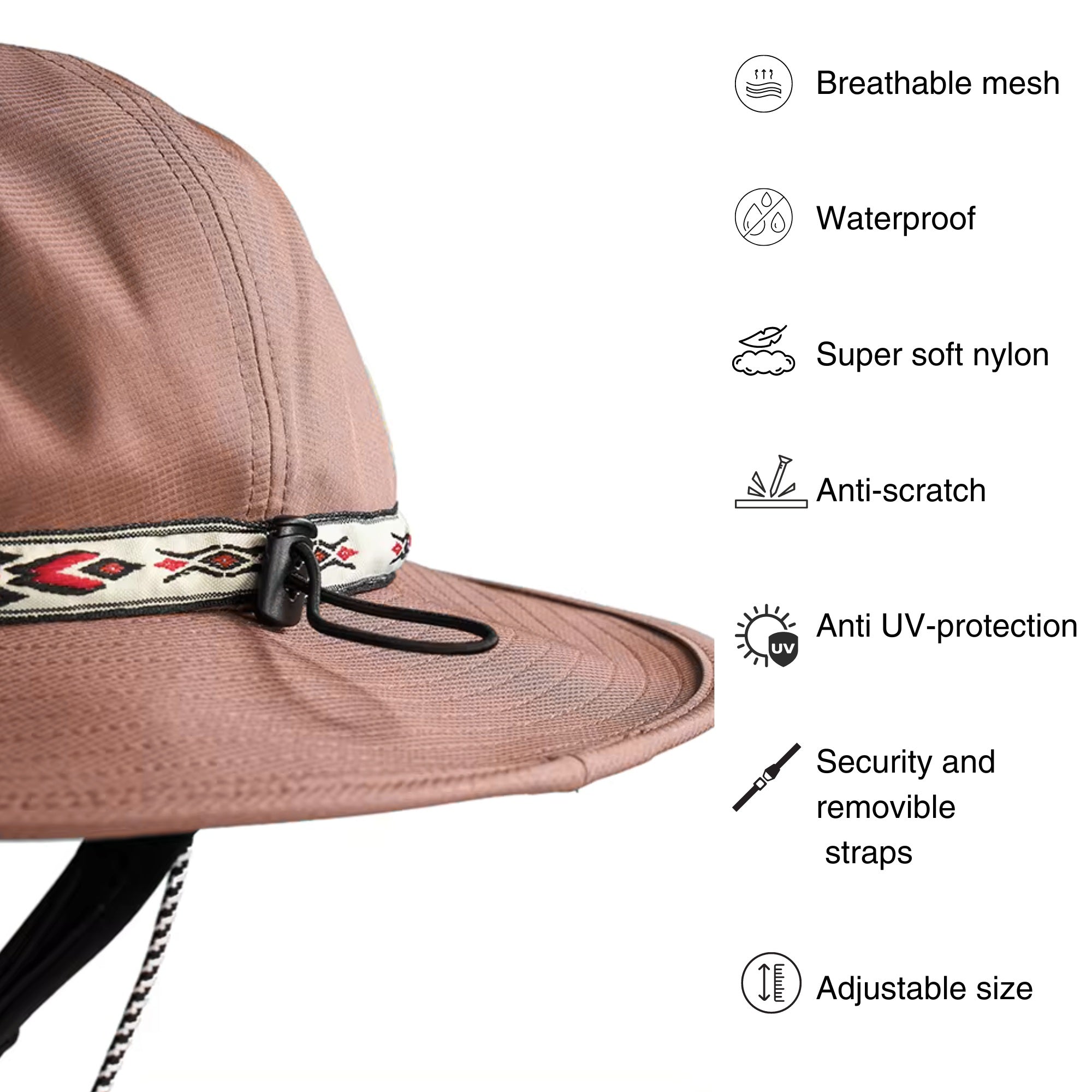 Adventure hat Aztec brown – seven peaks online