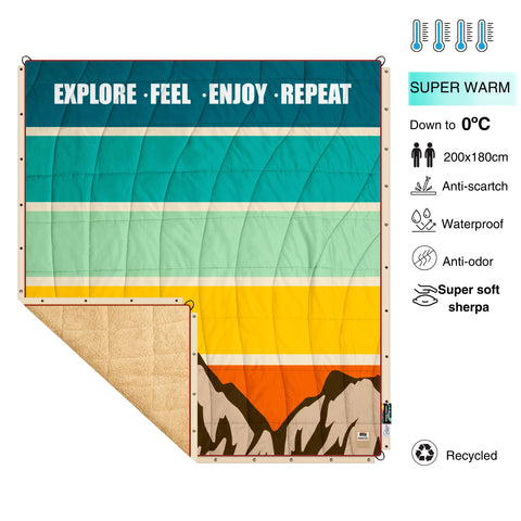 Sherpa quilt Explore