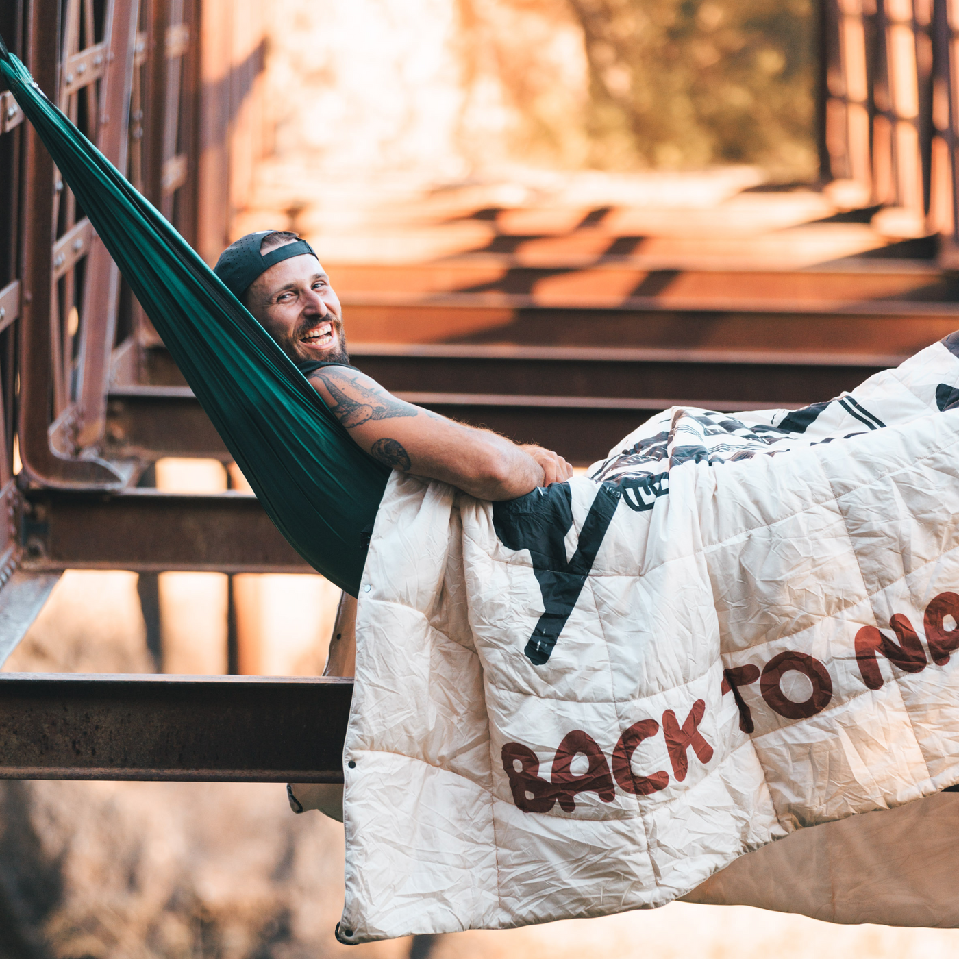 Sherpa quilt back to nature