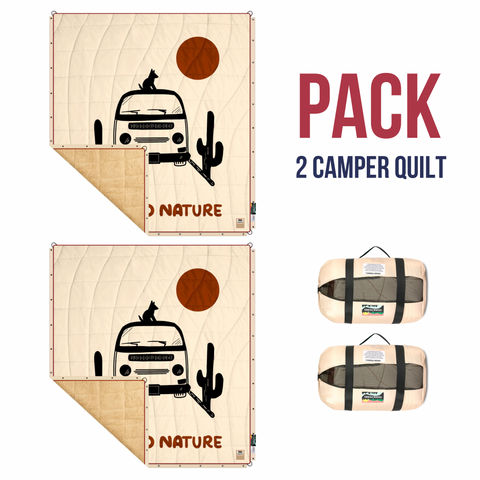 Pack 2 Couettes Camping-car