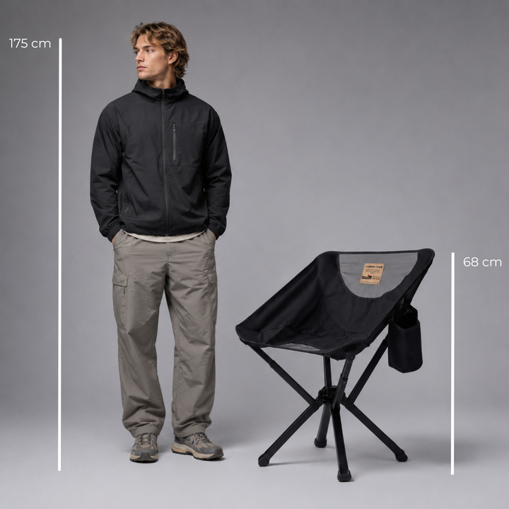 Campingstuhl 2.0 [ black ]