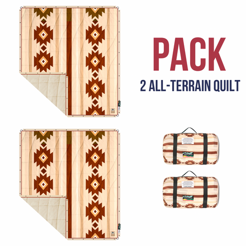 Pack 2 Couette Tout Terrain