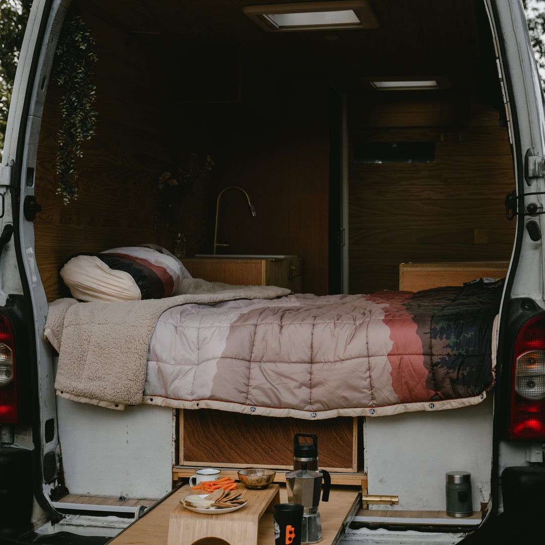 Edredón camper Les Alpes