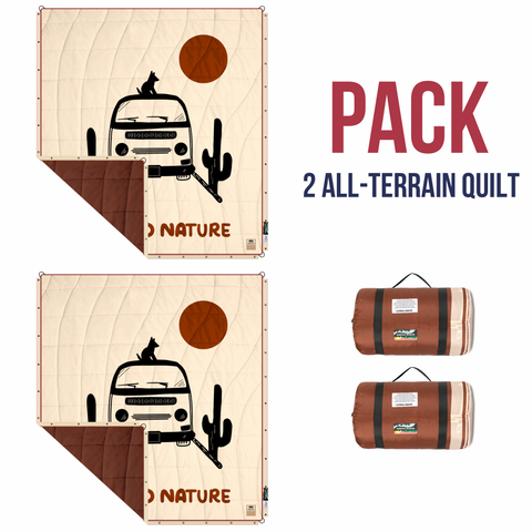 Pack 2 Couette Tout Terrain