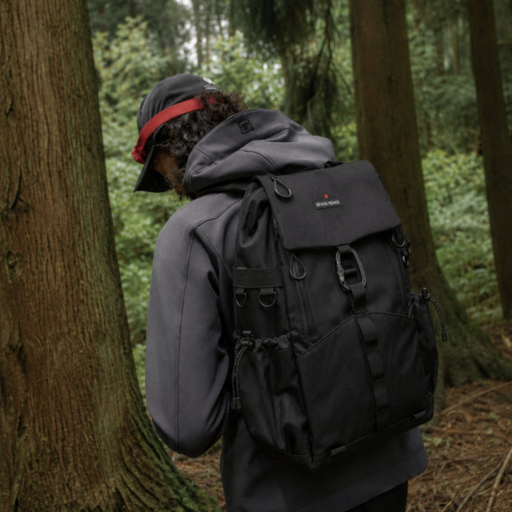 Only backpack Total black