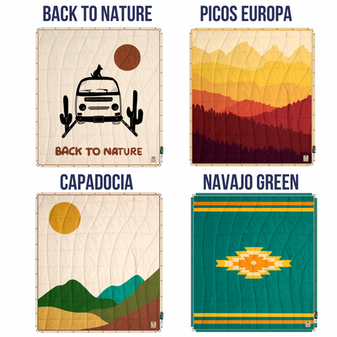 Pack 2 Couettes Camping-car