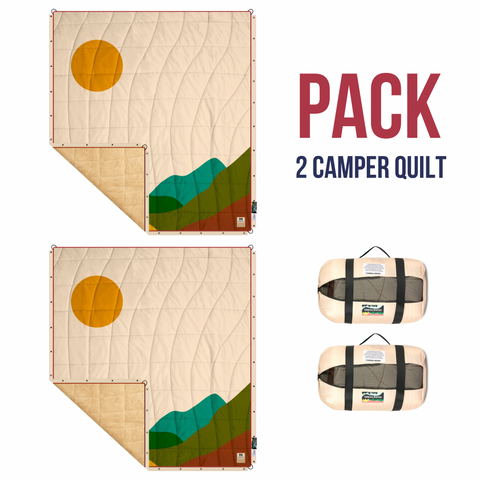 Pack 2 Couettes Camping-car