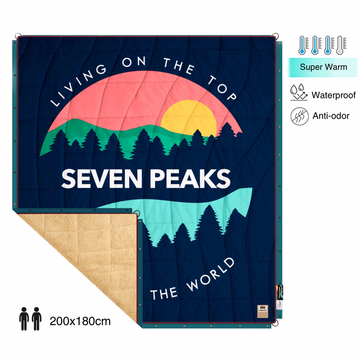 Couette de camping Seven Peaks