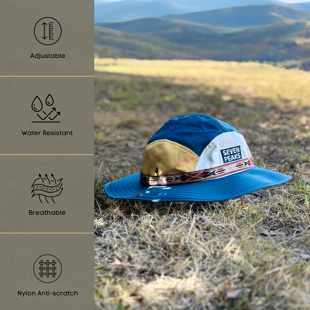 Adventure Hat Rio Adventure hat Aztec Blue – seven peaks online