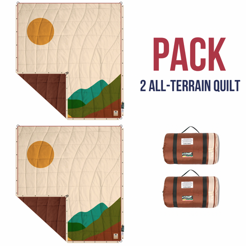 Pack 2 Couette Tout Terrain