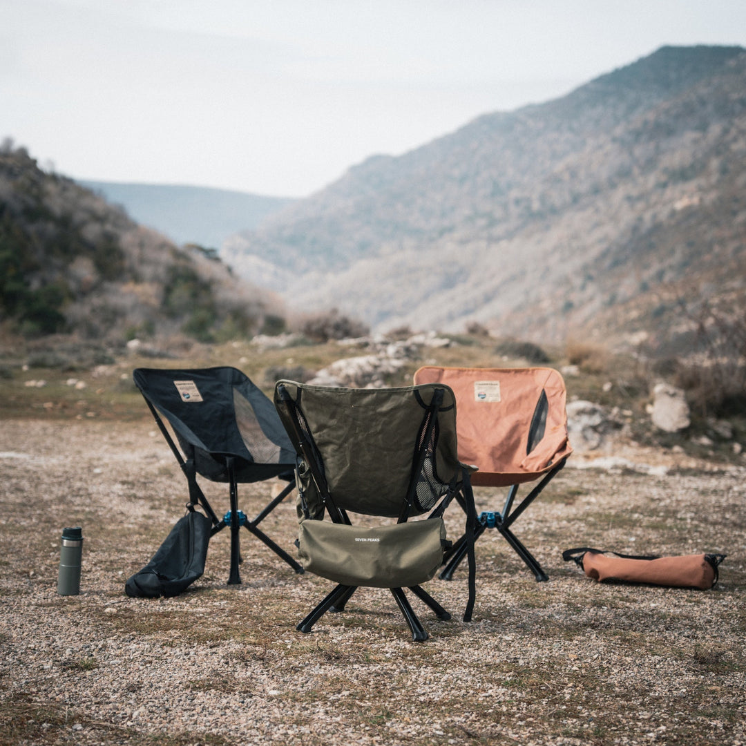v-markt campingstuhl Campingstuhl Seven Peaks grün