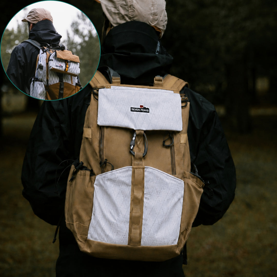 Only backpack Camel brown