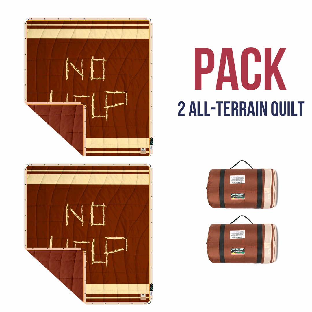 Pack 2 All-Terrain-Bettdecken