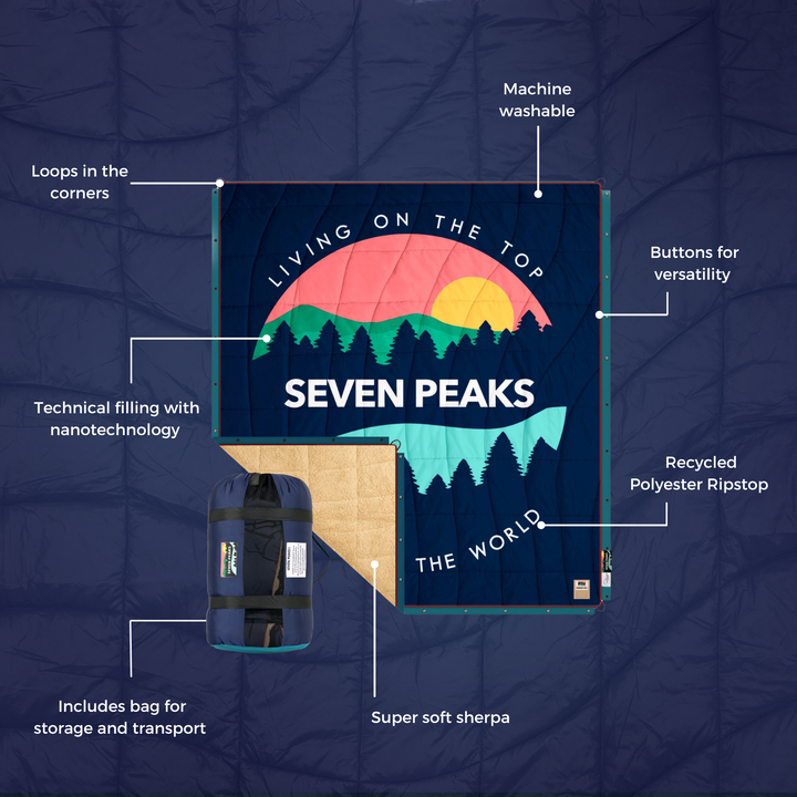 Couette de camping Seven Peaks