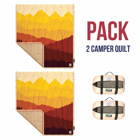 Pack 2 Couettes Camping-car