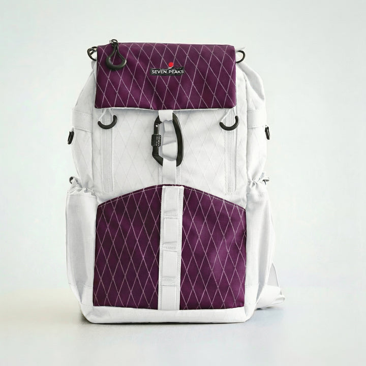 Nur Rucksack Weiß&Schwarz