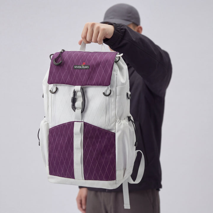 Nur Rucksack Weiß&Schwarz