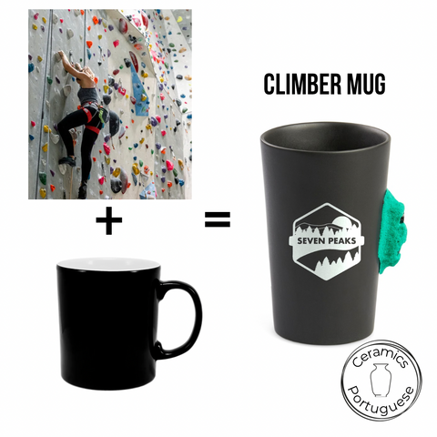 Pack 3 mugs grimpeurs niveaux