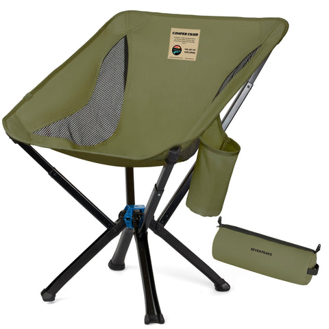 Camper Chair Seven Peaks green