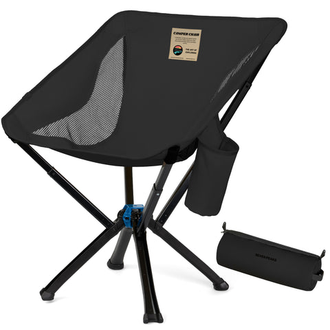 Camper Chair Seven Peaks black