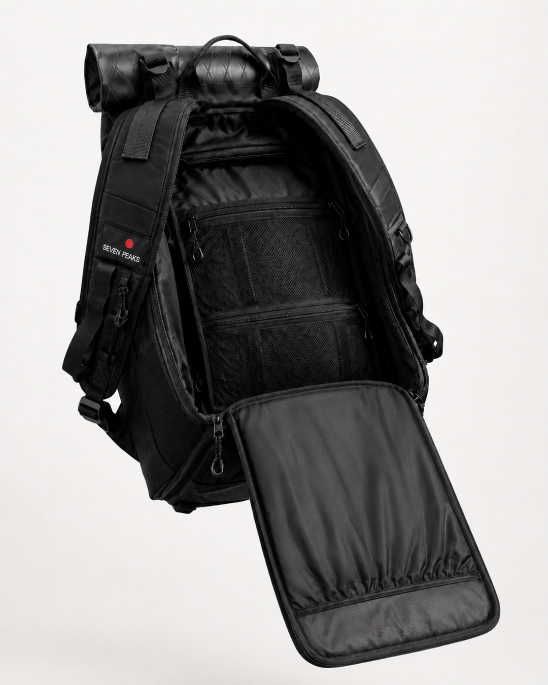 Nur Rucksack Total Schwarz