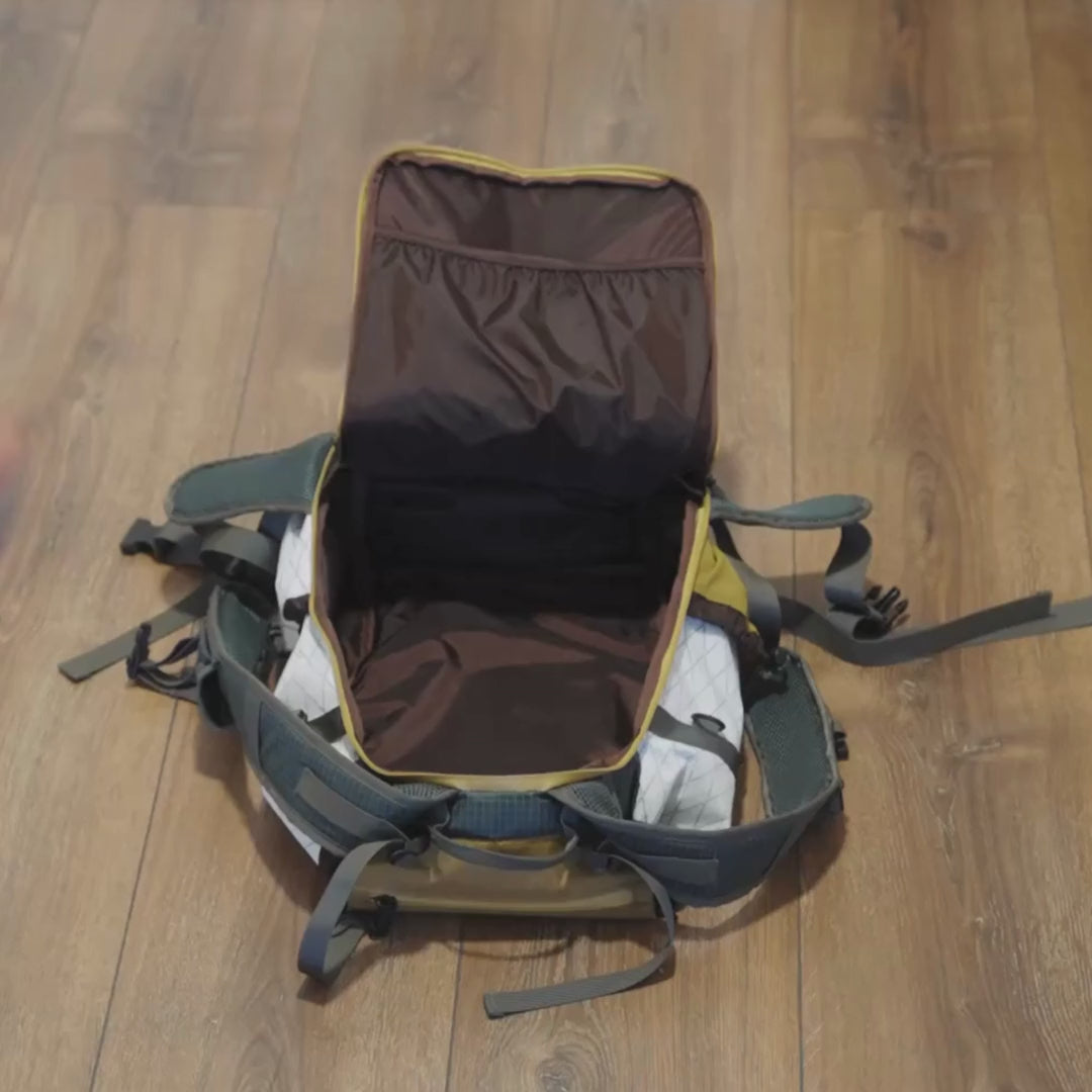 Nur Rucksack Total Schwarz