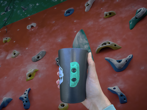 Climber Mug 8b (hard grip)